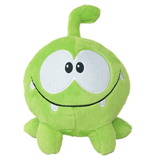 Diantai Juguete de Peluche de Rana de 20 cm, Om Nom Cut The Rope Juguete de Peluche de Rana de Goma Suave Cortar La Figura de Cuerda Juego de Juguete Clásico Bonito Regalo para Niños