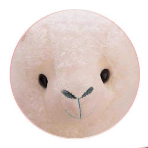 Dibujos Animados De Alpaca De Peluche De Dibujos Animados Cordero Muñeca Ragdoll Tela De Peluche Muñeca Decoración De La Habitación De Los Niños Regalo De Cumpleaños Almohada Cojín Muñeco De Peluche