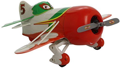 Dickie 203089804 Disney Planes - Avión teledirigido El Chupacabra (2 Canales), Color Rojo, Verde y Blanco