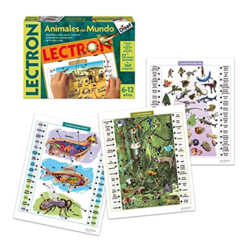 Diset Lectron - Animales del mundo - Juego educativo a partir de 6 años