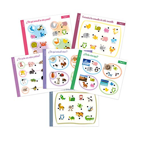 Diset - Lectron Baby Animales - Juego Educativo A Partir De 2 Años + En El Cole Juego Educativo A Partir De 3 Años