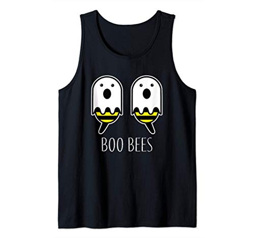 Disfraces De Halloween Para Parejas Fáciles Abejas Boo Camiseta sin Mangas