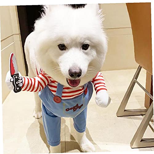 Disfraces de Perro Pet Ropa de Halloween Gato Cosplay Funny Party Traje Divertido Perro Disfraz Pequeño para Perro Grande XL