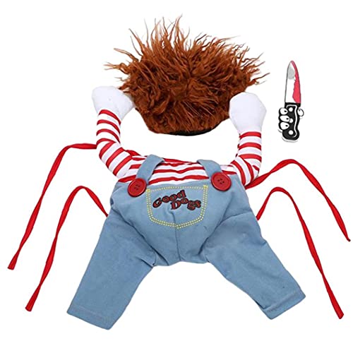 Disfraces de Perro Pet Ropa de Halloween Gato Cosplay Funny Party Traje Divertido Perro Disfraz Pequeño para Perro Grande XL