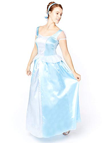 Disfraz de princesa Cenicienta para mujer adulta, talla M