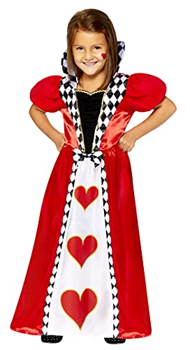 Disfraz de Reina de Corazones para Niñas (6-8 años)