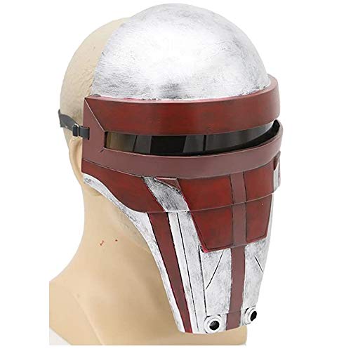 Disfraz de Revan para adultos de cosplay, máscara de resina, réplica de casco de adulto Carnival, vestido loco