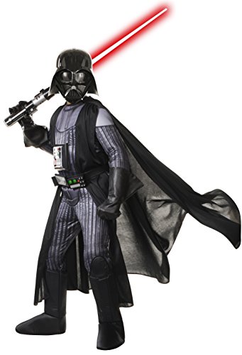 Disfraz de Star Wars, disfraz de Sith Lord Darth Vader para niños