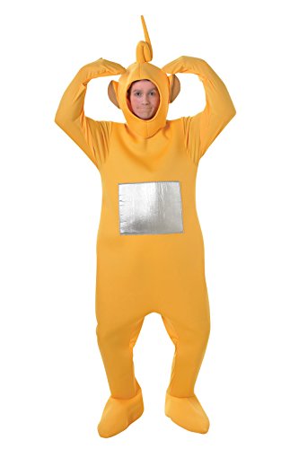 Disfraz de teletubbie Laa-Laa Oficial de Rubie’s, para Adultos, tamaño estándar