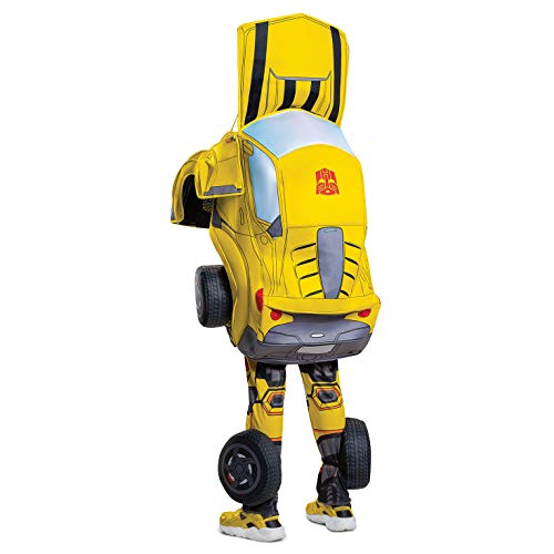 Disguise Disfraz Transformers Niño Bumblebee Convertible en Autobot, Disfraz Carnaval Niño Disponible en Talla S