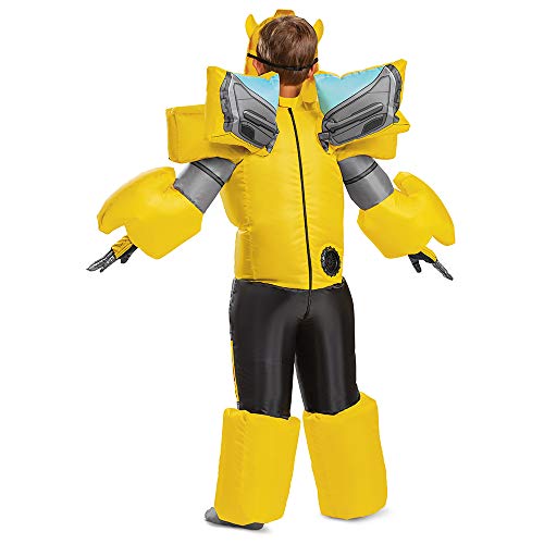 Disguise Disfraz Transformers Niño Bumblebee Hinchable, Disfraz Carnaval Niño Disponible en Talla Única