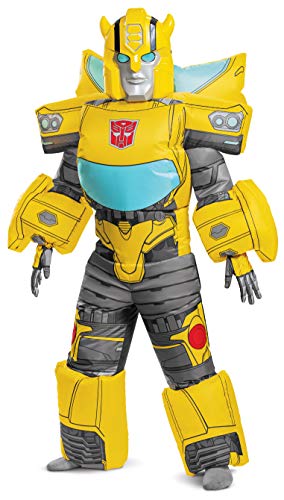 Disguise Disfraz Transformers Niño Bumblebee Hinchable, Disfraz Carnaval Niño Disponible en Talla Única