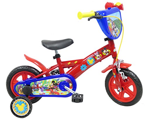 Disney 13193 Mickey Mouse de Bicicletas con Freno, de 10 Pulgadas