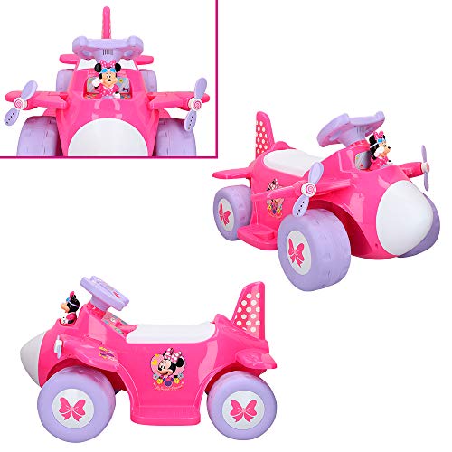 Disney Avión a batería 6V, Minnie (Colorbaby 46347)