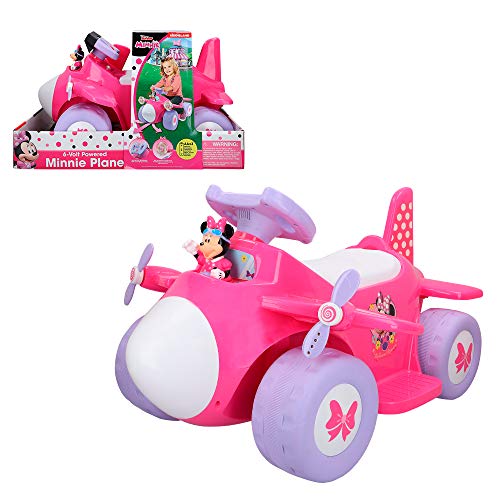 Disney Avión a batería 6V, Minnie (Colorbaby 46347)