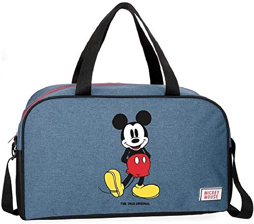 Disney Blue Bolsa de Viaje, 45 cm, 23.4 Litros, Azul