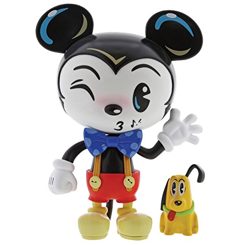 Disney by Miss Mindy, Figura de Mickey y Pluto, Mundo de para coleccionar, Enesco