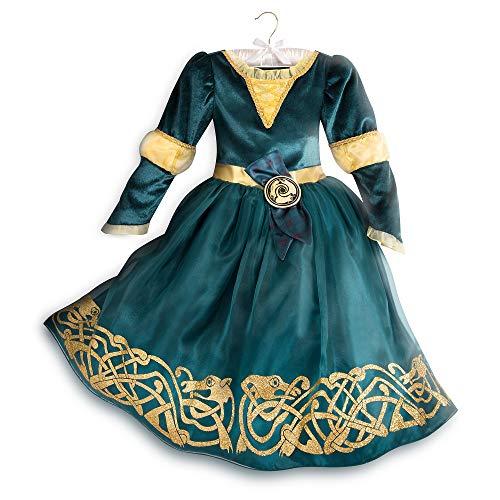 Disney Disfraz de Merida para niños - Brave Talla 5/6 Multi