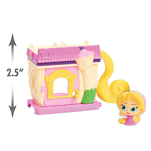 Disney Doorables Mini Playset Rapunzel's Creative Corner, Multicolor, H 6.5cm x W 7cm x D 3.9cm (Just Play 44559)