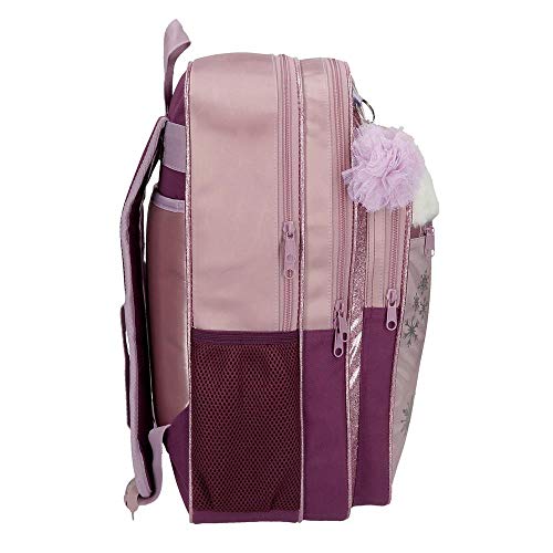 Disney Frozen Destiny Awaits Mochila Escolar Morado 32x42x15 cms Poliéster 20.16L