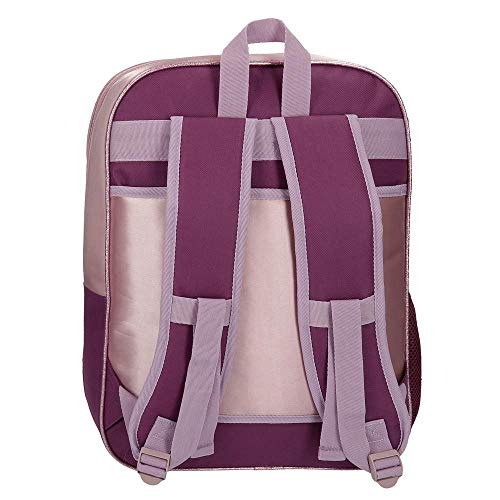 Disney Frozen Destiny Awaits Mochila Escolar Morado 32x42x15 cms Poliéster 20.16L