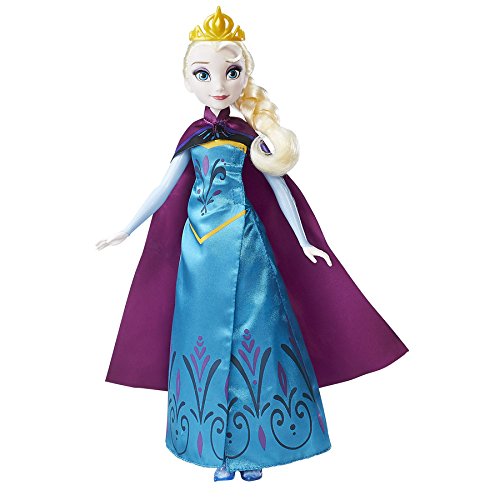 Disney Frozen - Muñeca transformación Real de Elsa (Hasbro B9203EU4)