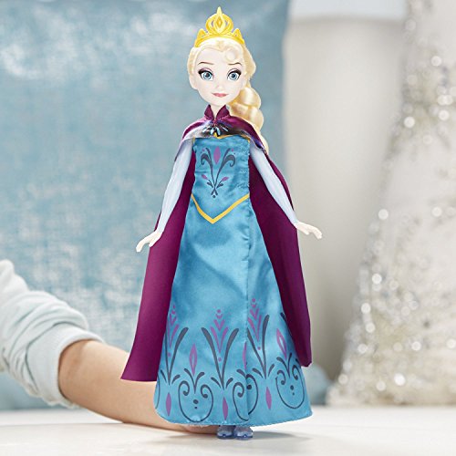 Disney Frozen - Muñeca transformación Real de Elsa (Hasbro B9203EU4)