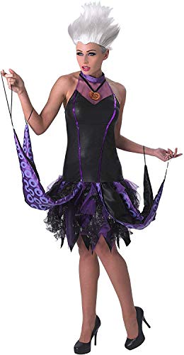 Disney La Sirenita ~ Sassy Ursula - adulto con licencia de vestuario Señora: L (Reino Unido 16-18) * peluca no está incluido