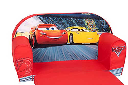 Disney Simba 6306711076 Cars 3-Sofa Rojo