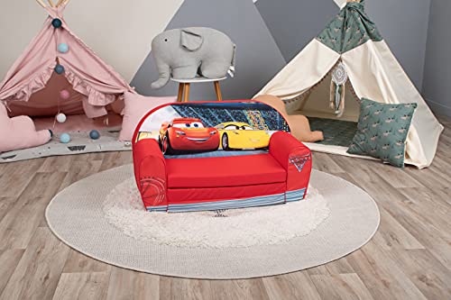 Disney Simba 6306711076 Cars 3-Sofa Rojo