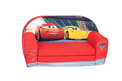 Disney Simba 6306711076 Cars 3-Sofa Rojo