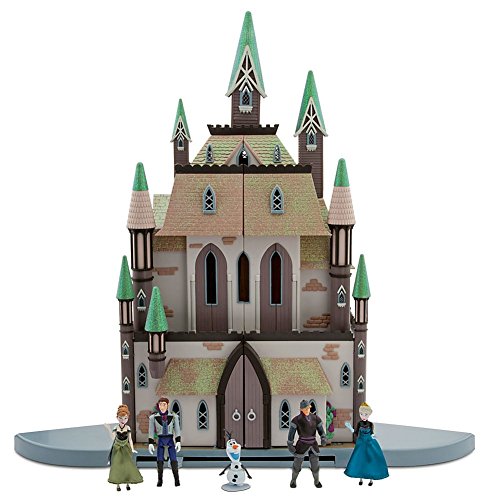 Disney Store Frozen Castle of Arendelle Play Set + Anna/Elsa/Hans/Kristoff/Olaf by Disney Interactive Studios