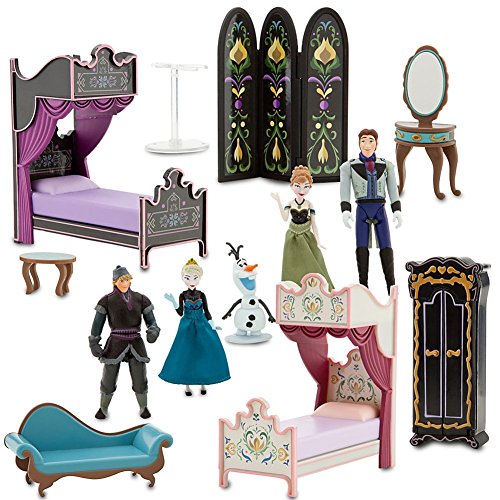 Disney Store Frozen Castle of Arendelle Play Set + Anna/Elsa/Hans/Kristoff/Olaf by Disney Interactive Studios