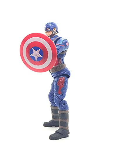 Disney.. Vengadores Infinity War 17cm Figura de acción con Caja Marvel (Capitan America)