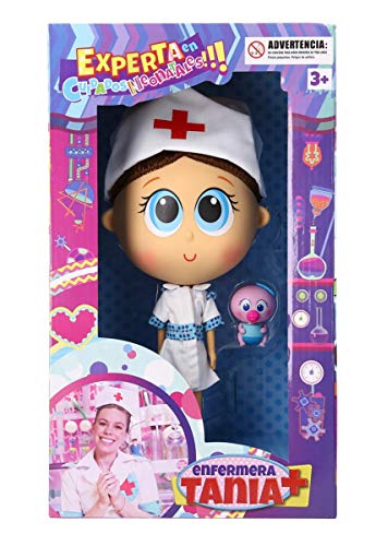 Distroller Nurse Tania Muñeca con Mini Ksimerito - Muñeca de bebé Nerlie Neonate - Edición en español