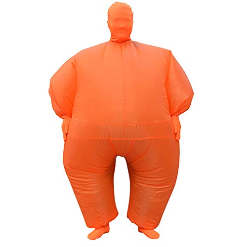 Divertido disfraz inflable de gordo para adultos, disfraz de sumo de lucha libre, disfraz de cuerpo completo para Halloween, Navidad, cosplay, fiesta, 160 cm-220 cm