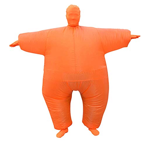 Divertido disfraz inflable de gordo para adultos, disfraz de sumo de lucha libre, disfraz de cuerpo completo para Halloween, Navidad, cosplay, fiesta, 160 cm-220 cm