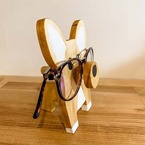 Djvn Soporte para Gafas de Perro Corgi, Soporte de Madera para Gafas, Estante de exhibición de Gafas, Estante de exhibición de Gafas, hogar, Oficina, decoración de Regalo