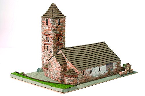 Domus Kits Domus Kits40099 2637 Piezas Romanica 22 St. Joan De Boi Churche Modelo, Escala 1:87, Multicolor