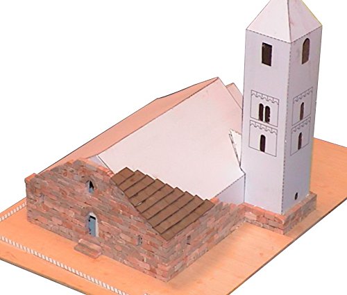 Domus Kits Domus Kits40099 2637 Piezas Romanica 22 St. Joan De Boi Churche Modelo, Escala 1:87, Multicolor