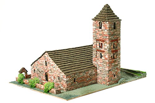 Domus Kits Domus Kits40099 2637 Piezas Romanica 22 St. Joan De Boi Churche Modelo, Escala 1:87, Multicolor