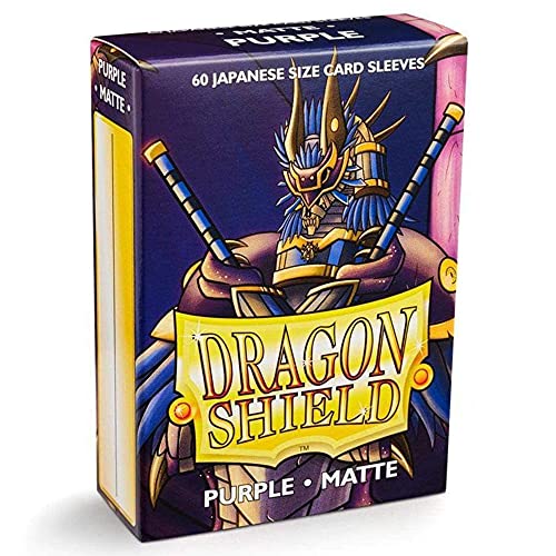 Dragon Shield AT-11109 - Mangas japonesas (60 Unidades), Color Morado Mate