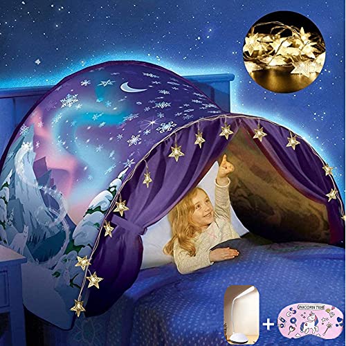 Dream Tents – Tienda de campaña de sueño, tienda de campaña para niños, tienda de campaña, tienda de campaña, tienda de campaña plegable para niños y niñas, regalo de Navidad