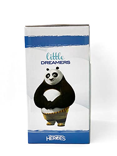 DreamWorks Heroes Set de regalo – Shrek, Kung Fu Panda, Madagascar, Home – Taza de 300 ml + peluche de Little Dreamers Idea de regalo (panda – panda)