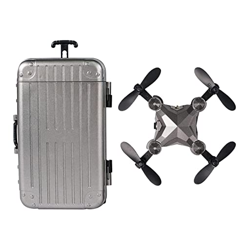 Drones Plegables DH-120 con cámara 4K HD, cuadricóptero de Control Remoto con Forma de Equipaje Impermeable más Reciente de 2021 para Principiantes, Video en Vivo HD Avión RC Gran Angular, r