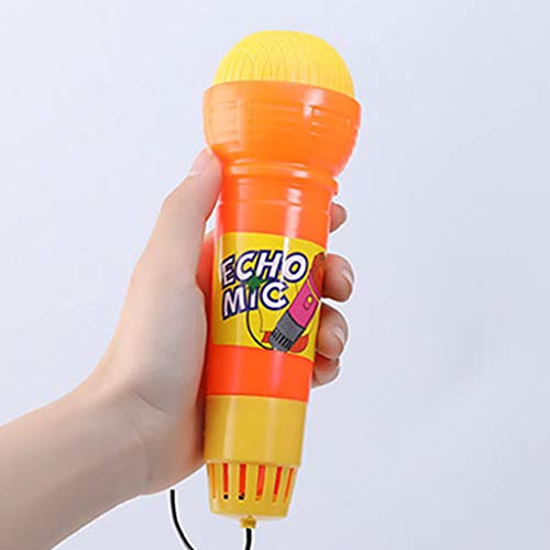 Echo Micrófono Mic Cambiador de Voz Juguete Regalo Regalo de cumpleaños Fiesta Infantil Juguetes de Aprendizaje de Canciones para niños al Azar (BCVBFGCXVB)