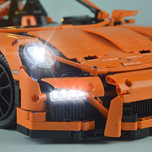 EcoGo Kit de luces LED para Lego 42056 Technic Porsche 911 GT3 RS Super Sports Car Building Block (modelo Lego)