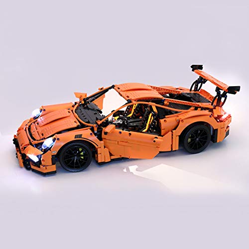 EcoGo Kit de luces LED para Lego 42056 Technic Porsche 911 GT3 RS Super Sports Car Building Block (modelo Lego)