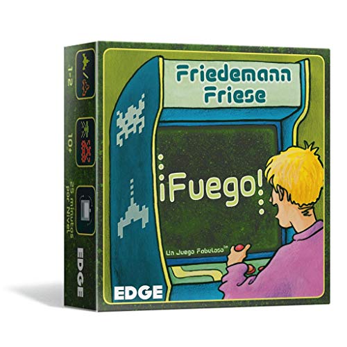 Edge Entertainment-¡Fuego-Juego de Mesa-Español, Color (EE2FFZ01)