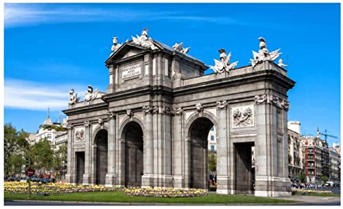 Edificio Alcala Porta Rompecabezas De 1500 Piezas Juego De Regalo Rompecabezas Juegos Educativos Juego De Regalo De Cumpleaños